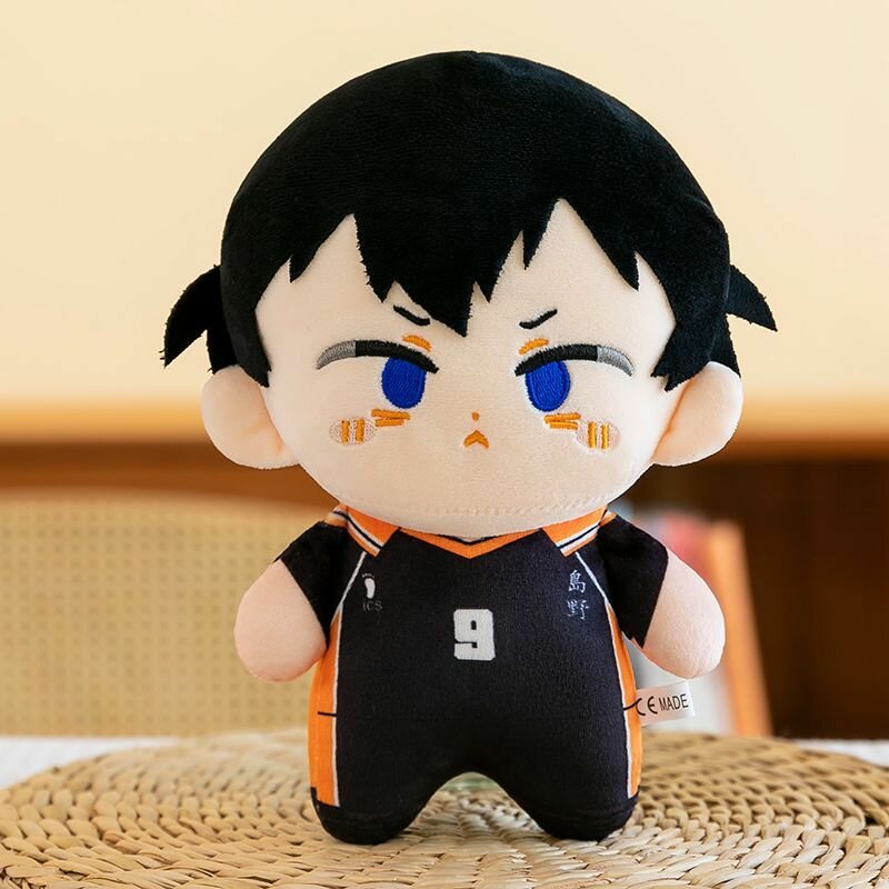 Плюшевая кукла Судзуки Кинта из аниме Haikyuu! в форме Шиманова №9, размер 20 см, мягкая игрушка для фанатов
