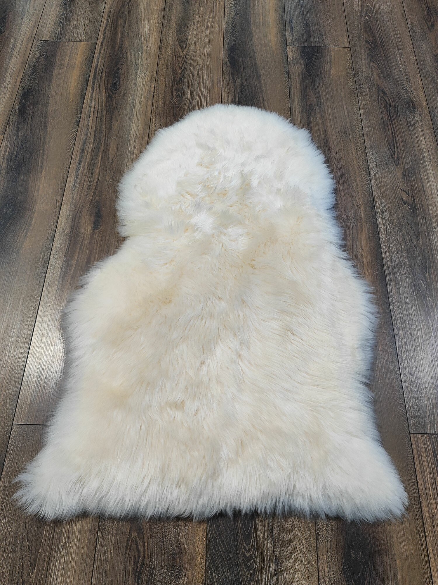 Шкура Ковровый дом SHEEPSKIN, ручная работа, высота ворса 60 мм, размер 60х90 см