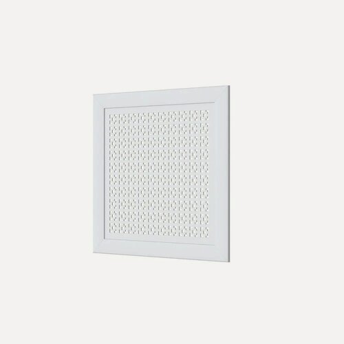 Изображение товара Экран декоративный для радиаторов и батарей: 600х600 мм, белый, дамаско, серия Модерн с рамкой