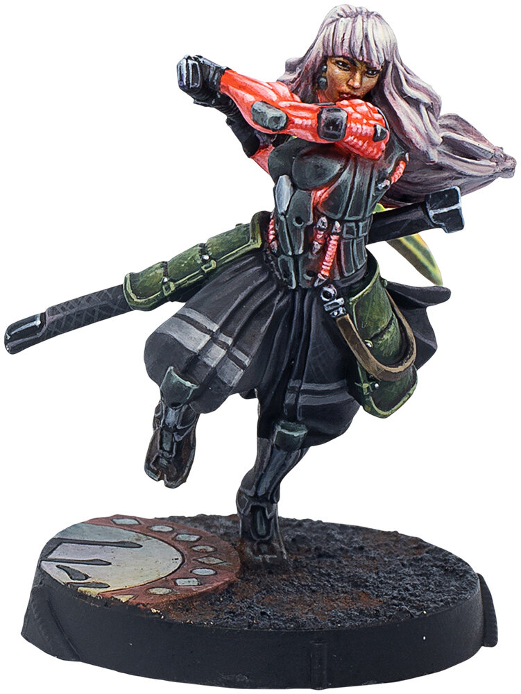 Настольная игра Infinity: JSA Essentials - Hero, Shinobu Kitsune (Monofilament CCW) — фото 1