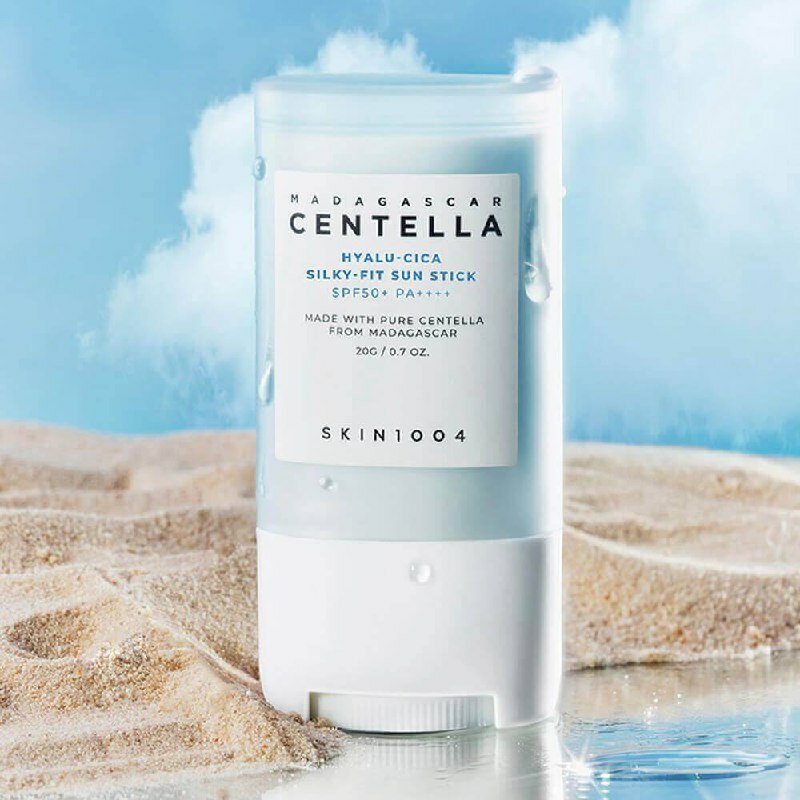 Солнцезащитный стик SKIN1004 Madagascar Centella Hyalu-Cica Silky-Fit, SPF50+/PA++++, 20г.
