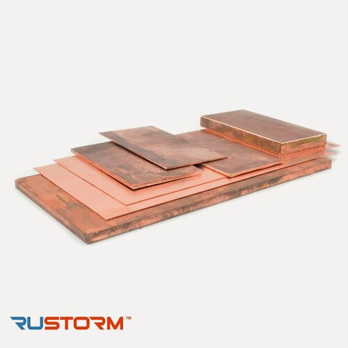 Изображение товара Лист медный 15х40х40 мм М1 заготовка (пластина)