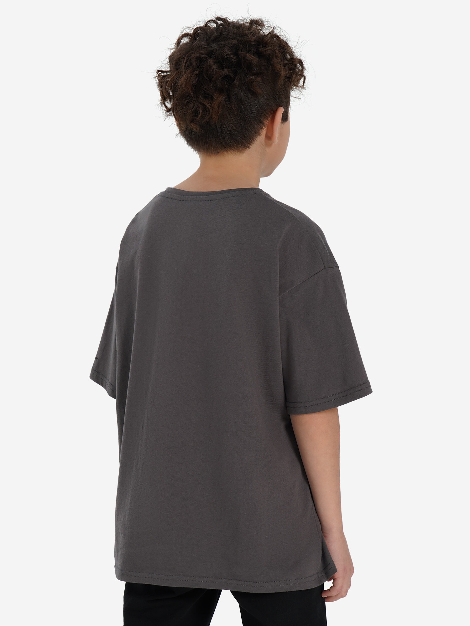 Футболка Demix, размер 164-170, темно-серый — фото 1