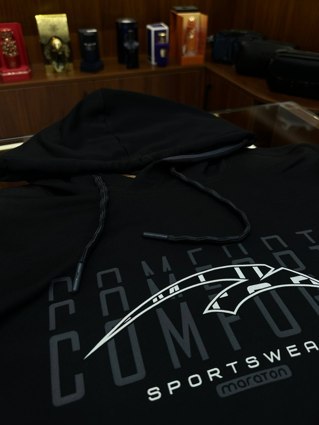 Худи  1, размер 2XL, , black — фото 1