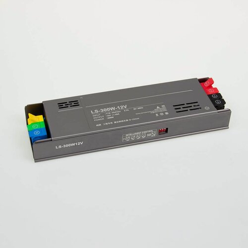 Изображение товара Блок питания ICLED LS-300W-12V, металлический корпус, 12В, 300Вт, 4 ступени регулировки яркости