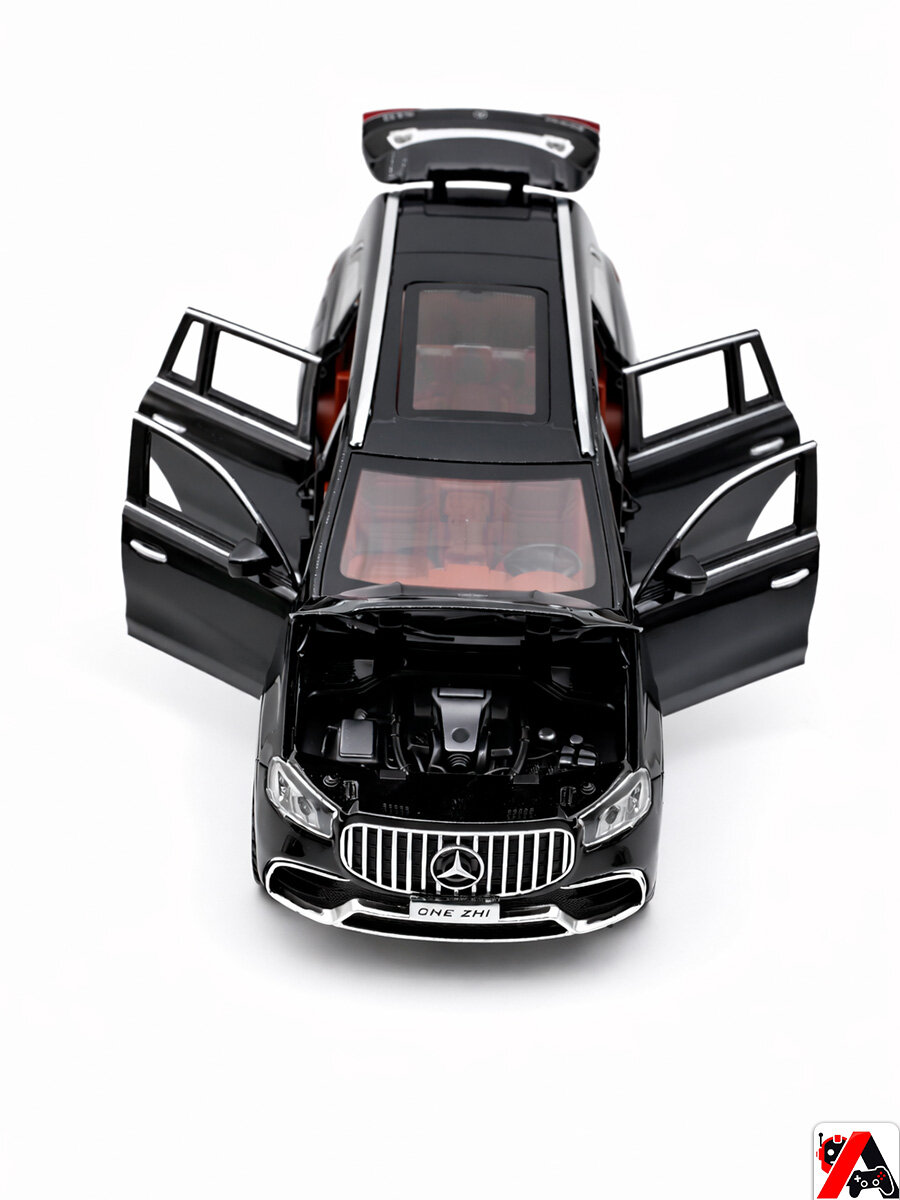 Машинка Mercedes-Benz GLS AMG 63 1:24 металл — фото 1