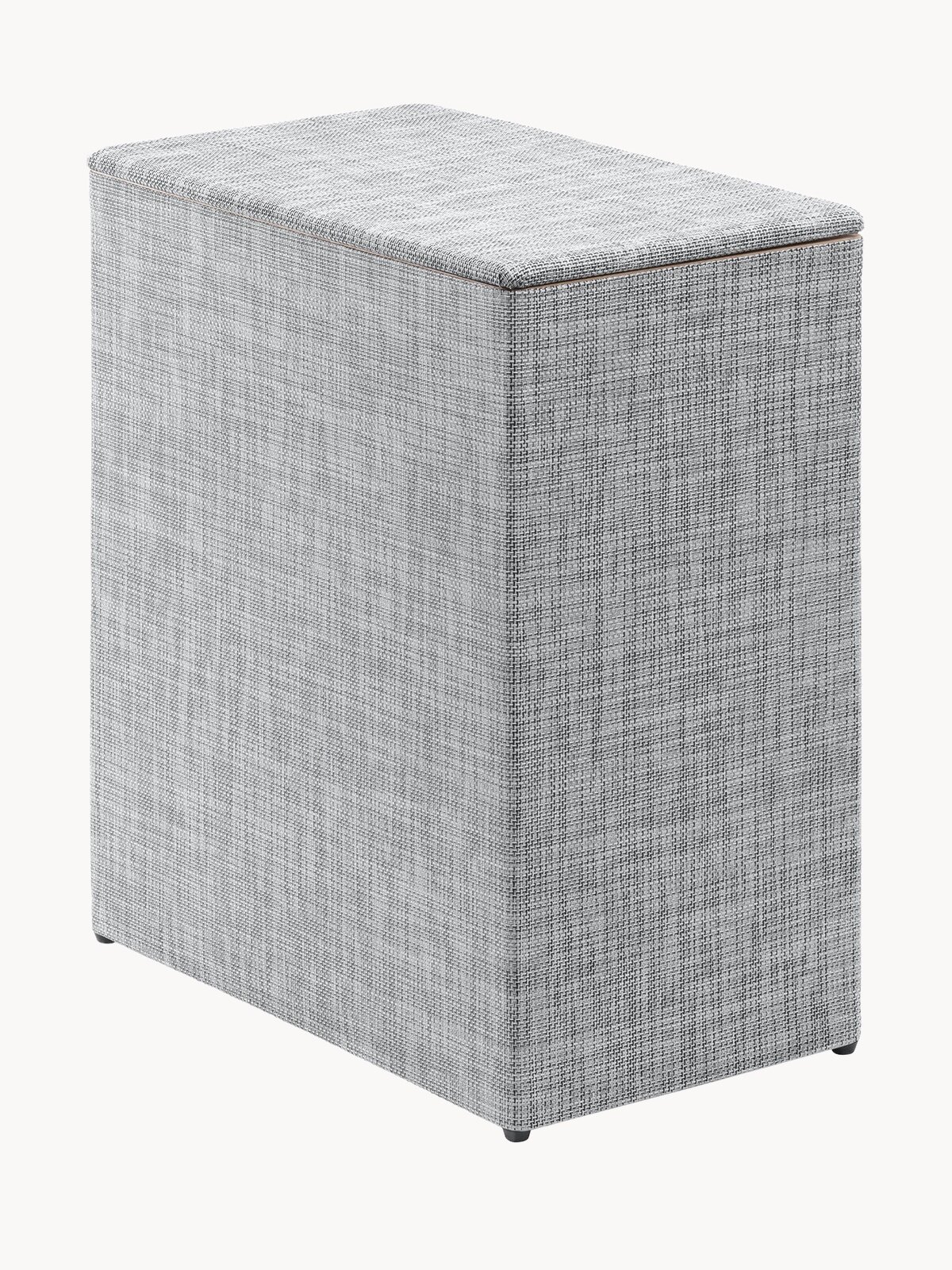 Корзина для белья Casy Home HB-013 46x27x53 см, с крышкой, серая