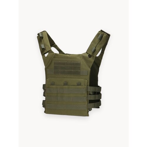 Тактический разгрузочный жилет плитник, оливковый