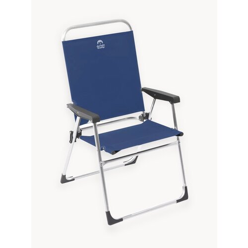 Кресло складное Jungle Camp Slacker Alu Opal туристическое, комфортное, макc. нагрузка 110кг. Для отдыха на природе, рыбалки