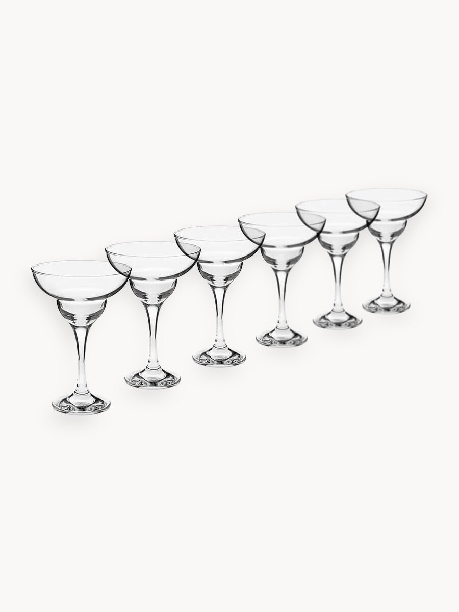 Набор бокалов "Pasabahce" Bistro, для коктейлей, стекло, 280мл, 6шт