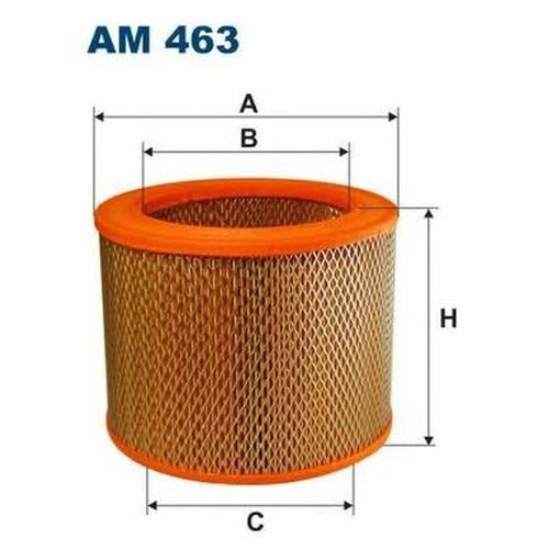 Фильтр воздушный Filtron AM463, 164 мм, 210 мм