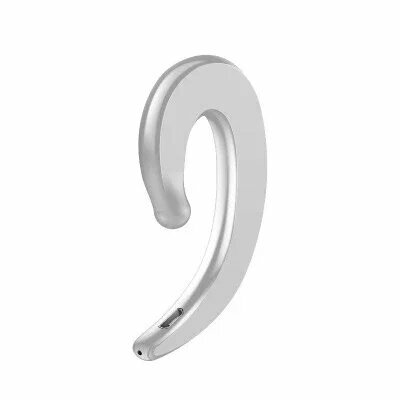 Беспроводная Bluetooth гарнитура, серебристая