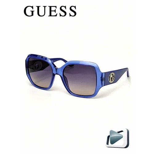 фото Солнцезащитные очки guess, голубой