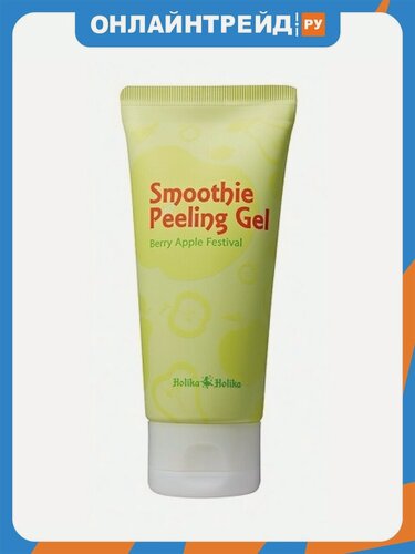 Изображение товара Отшелушивающий гель для лица Holika Holika Smoothie яблоко 120 мл
