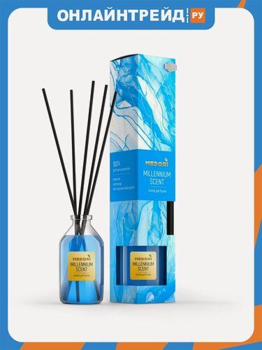Изображение товара Ароматический диффузор Medori Millennium scent, с палочками из микрофибры, 50 мл
