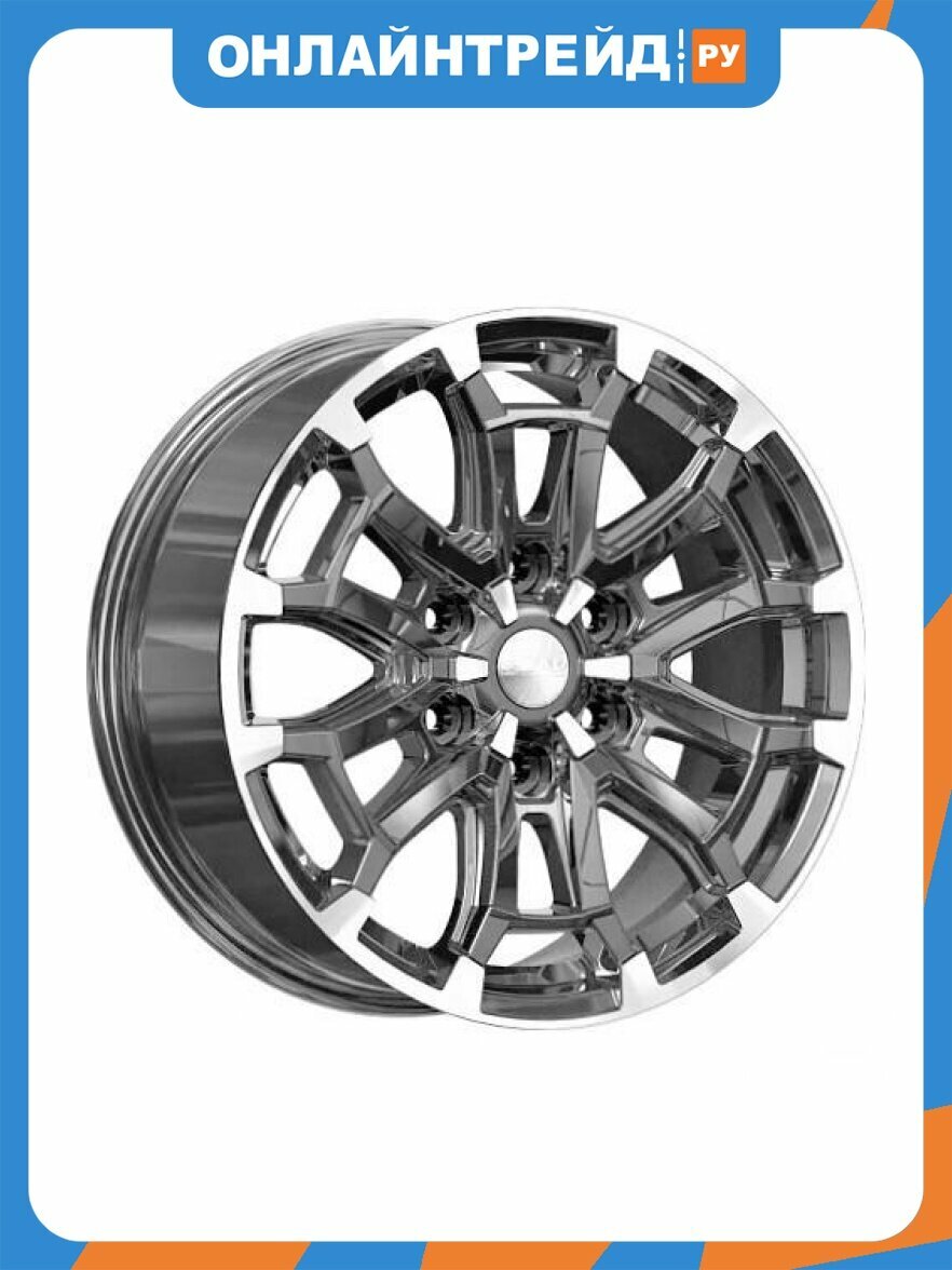 Диск Skad Авилис 8x18 6/139.7 ET25 D106.1 алмаз графит (4230013)