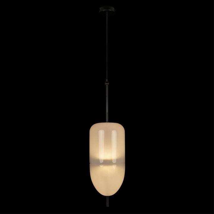 Подвесной светильник Loft it Venice 10223 B White цвет плафона подвески Белый, цвет арматуры Черный