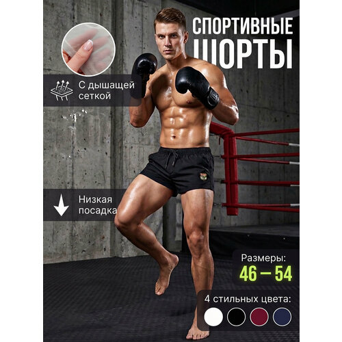 фото Шорты модники шорты спорт, размер m, черный