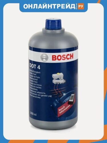 Изображение товара Тормозная жидкость Bosch DOT-4 1987479107 1л