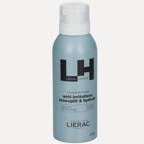 Изображение товара Lierac Пена для бритья Homme Mousse De Rasage Anti-irritations 150мл