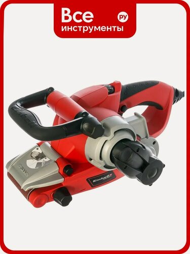 Изображение товара Ленточная шлифмашина Einhell TE-BS 8540 E 4466230 с щеточным двигателем и подключением к пылесосу