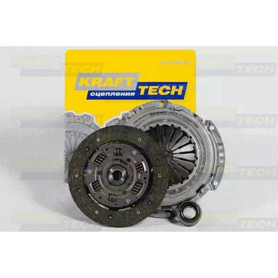 Сцепление компл. PSA C3/C4/206/207/307/BERLINGO/PARTNER 00- KRAFTTECH W07200E