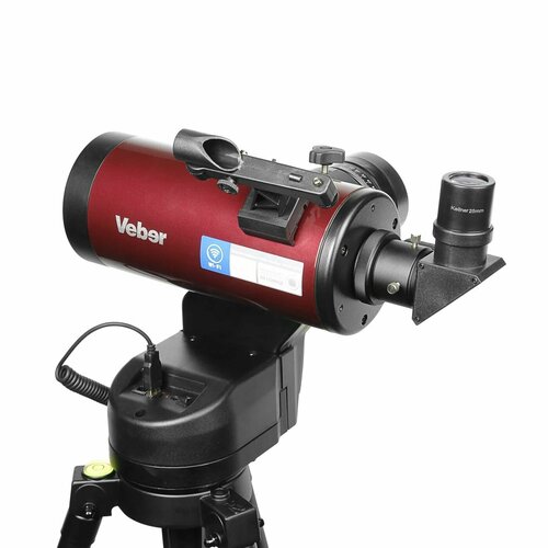 фото Телескоп цифровой veber newstar mak90 goto зеркально-линзовый 1250 ф/р