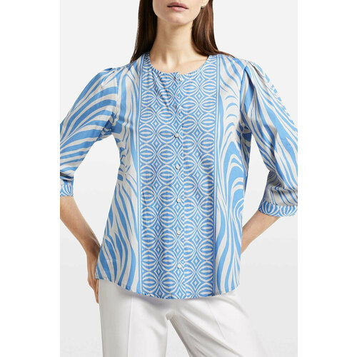 фото Рубашка cinque, размер 42, голубой