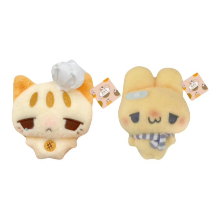 MENGSHUQI Милый стиль Заварной CRYING CAT OK Кролик Плюшевые брелки длина корпуса 15 см