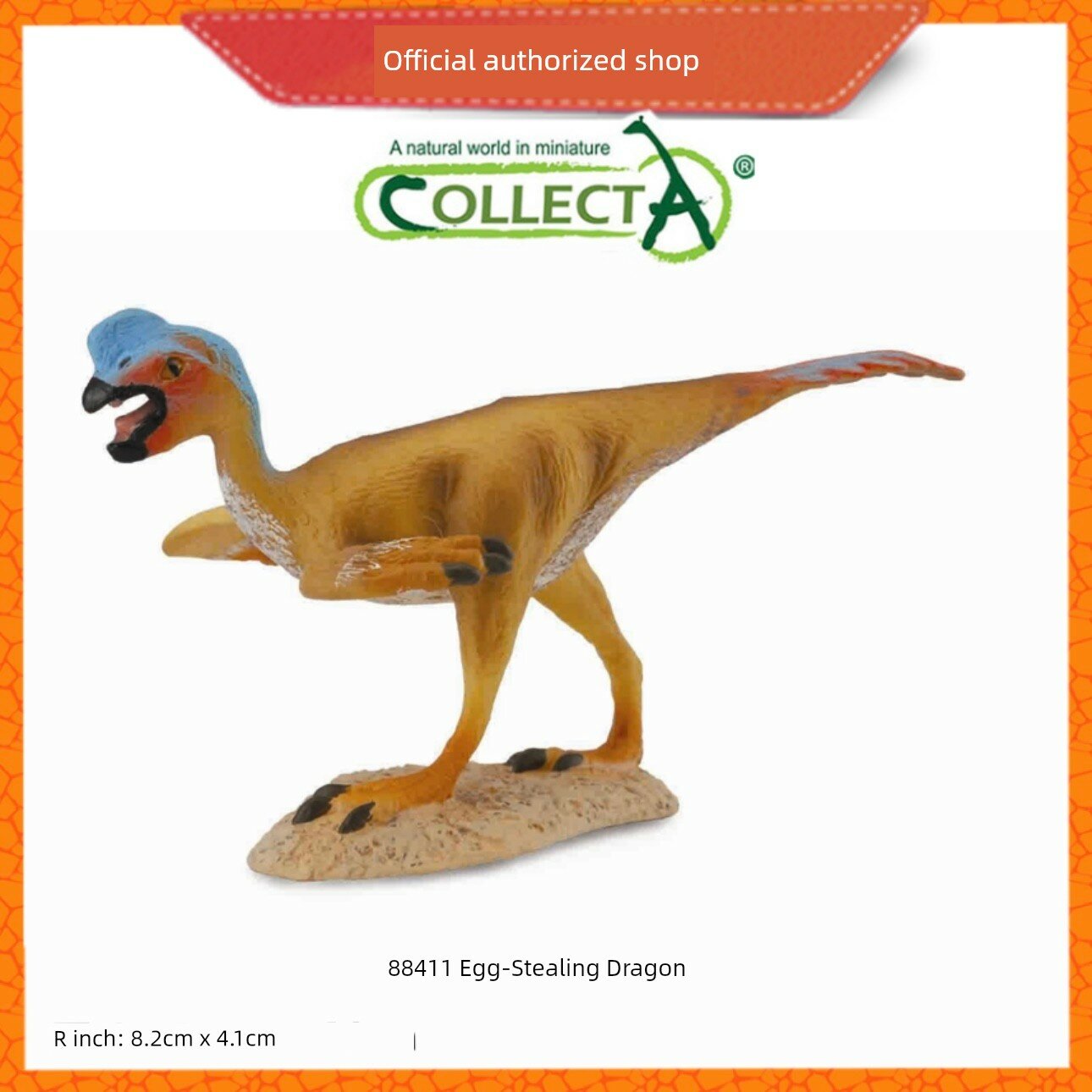 CollectA Модель динозавра Овираптор, детская игрушка 1:40, образовательный набор для детей