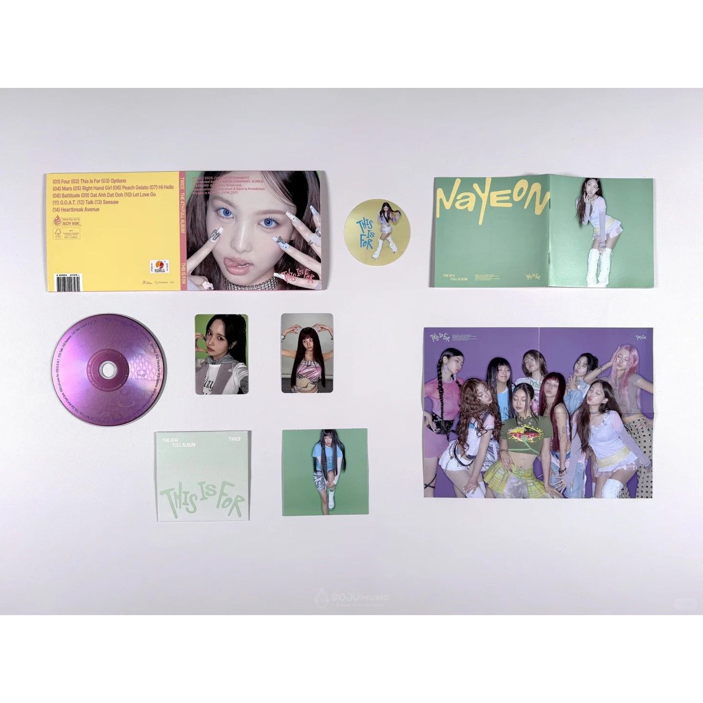 TWICE - THIS IS FOR 4-й альбом DIGIPACK, Nayeon