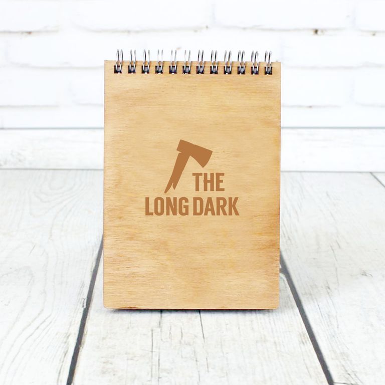 Деревянный Скетчбук The Long Dark, Лонг Дарк №1