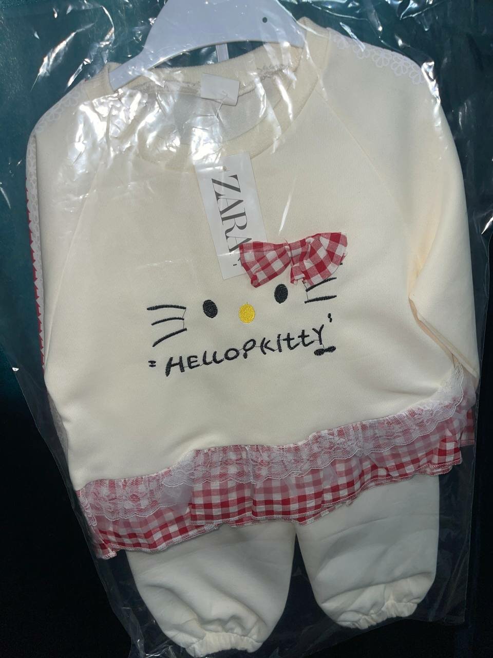 Комплект одежды  20, размер 10, light red/color-block — фото 1