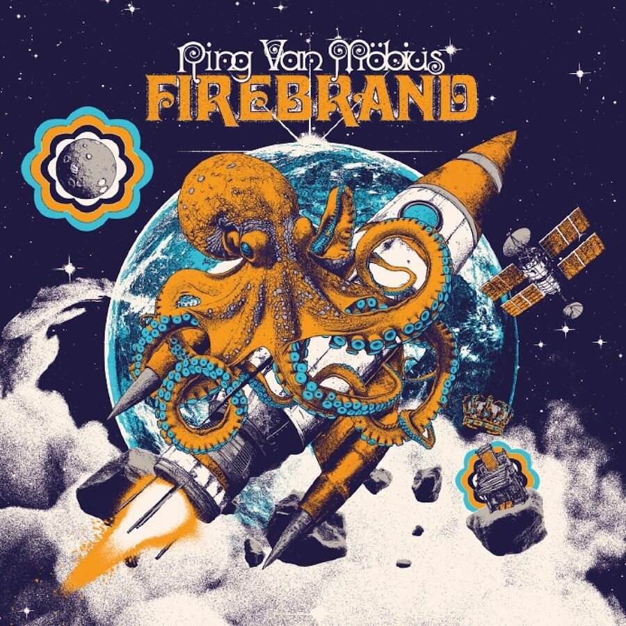 Ring Van Mobius "Firebrand" прогрессив новинка 2025, рок (CD диск)