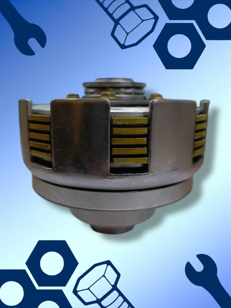 Сцепление в сборе 25 мм на редуктор 1100. — фото 1