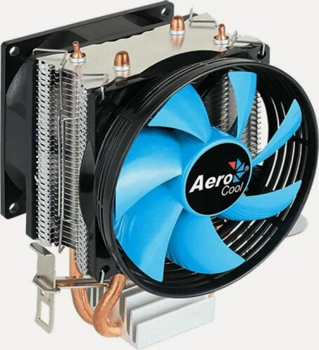 Изображение товара Кулер AeroCool VERKHO 2 DUAL PWM, 4-pin, 90мм, 800 - 2000 об/мин, черный