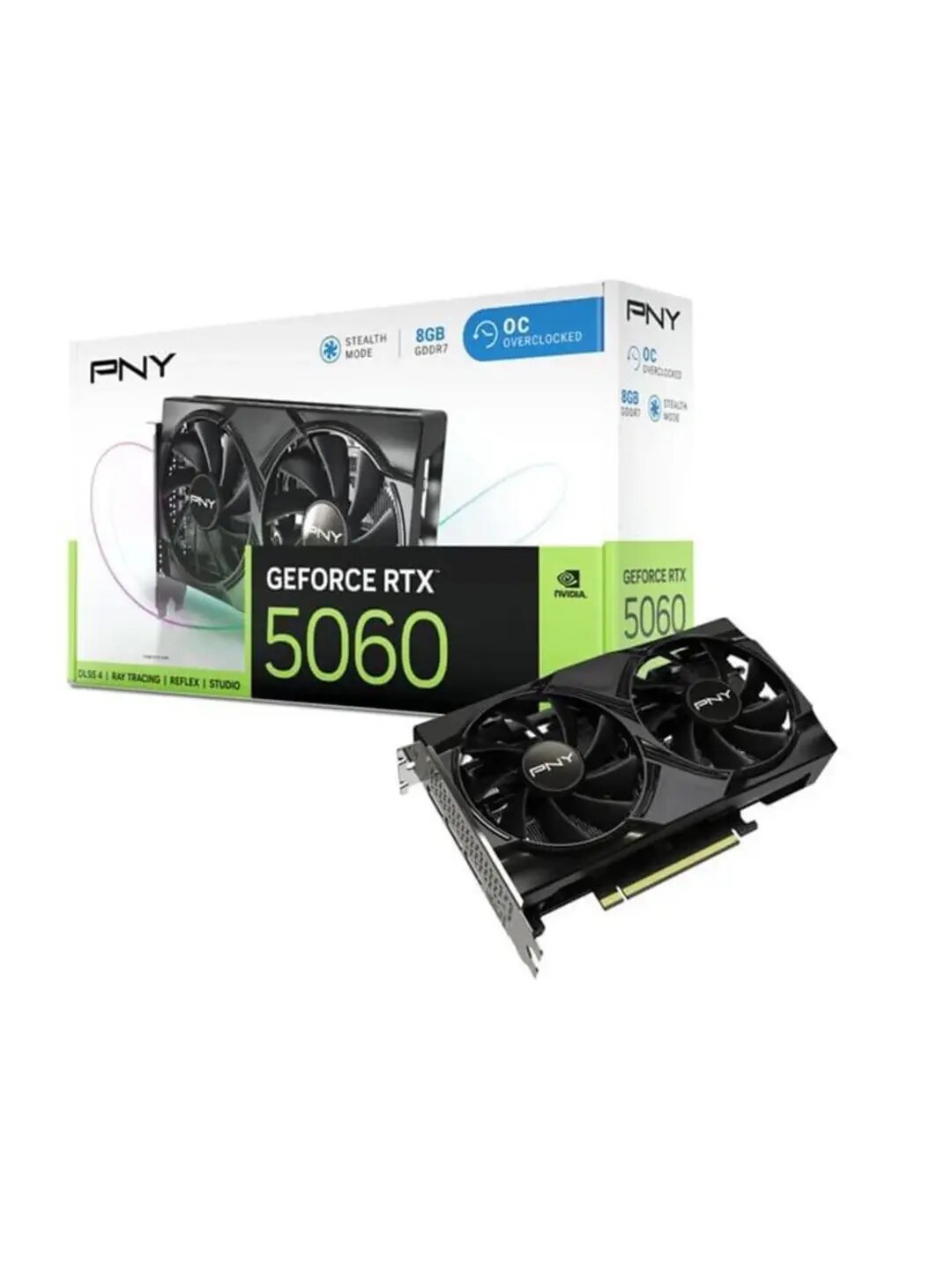 Видеокарта PNY GeForce RTX™ 5060 8GB Dual