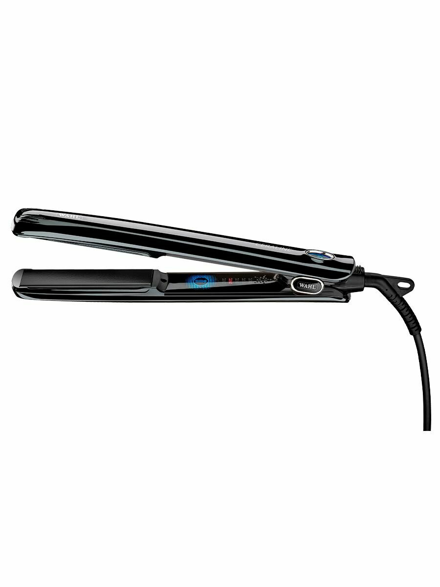 Щипцы для выпрямления волос Wahl CeralLine 4466-0470 профессиональные, дисплей, 45 Вт, автоматическое отключение, черный