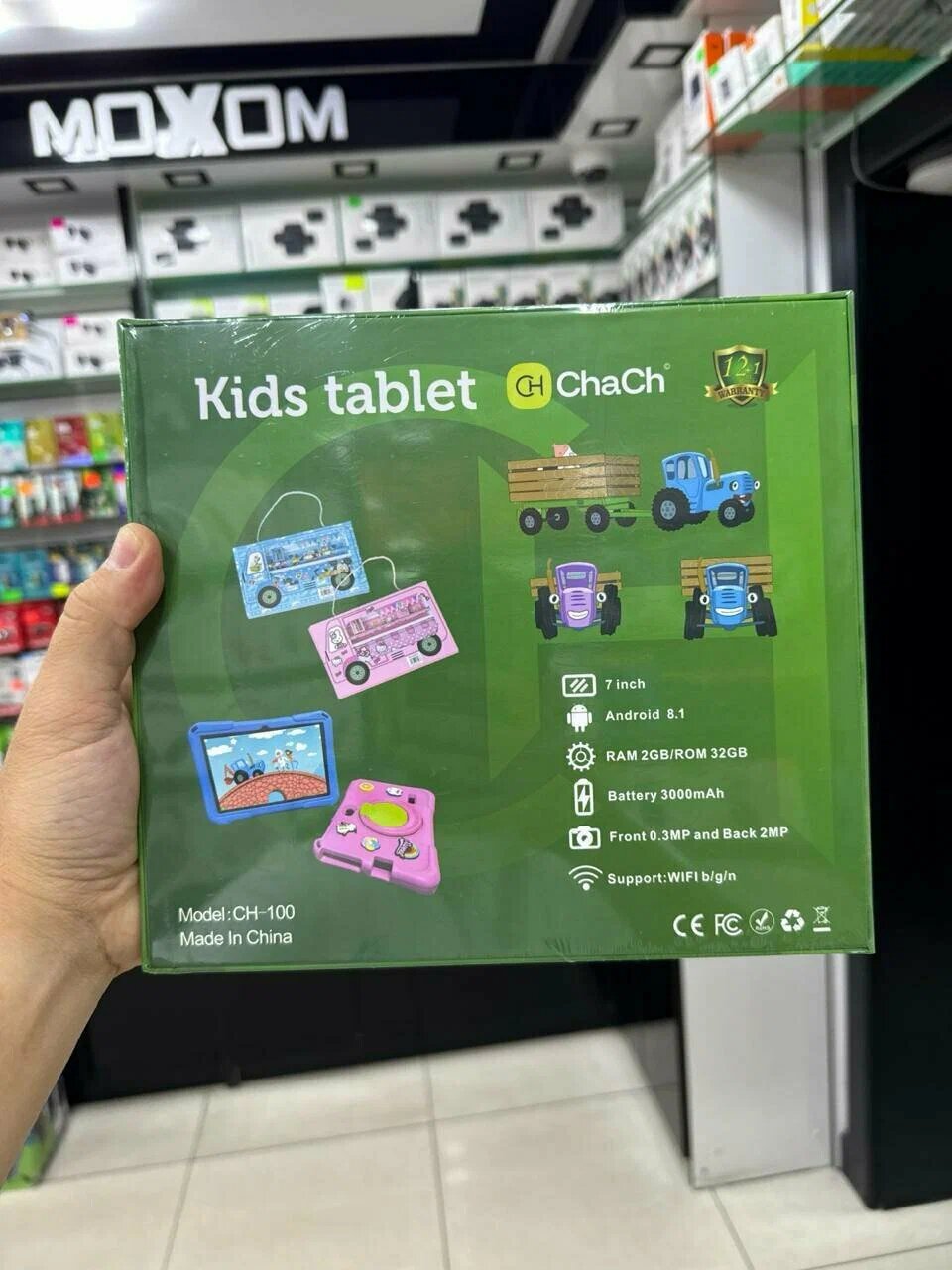 Детский обучающий планшет ChaCh Kids Tablet с родительским контролем