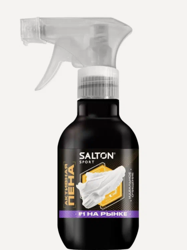 Изображение товара Пена Salton Sport Активная White Express для очищения белой обуви, подошв и рант кастом, 200 мл
