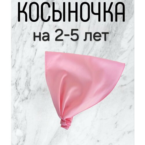 фото Косынка для девочек "лету декор", ручная работа, хлопок, для детей 2-5 лет