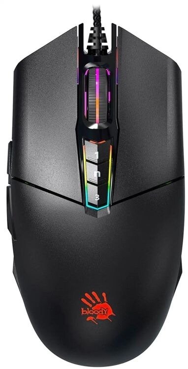 Мышь A4Tech Bloody P91s черный оптическая (8000dpi) USB (8but)