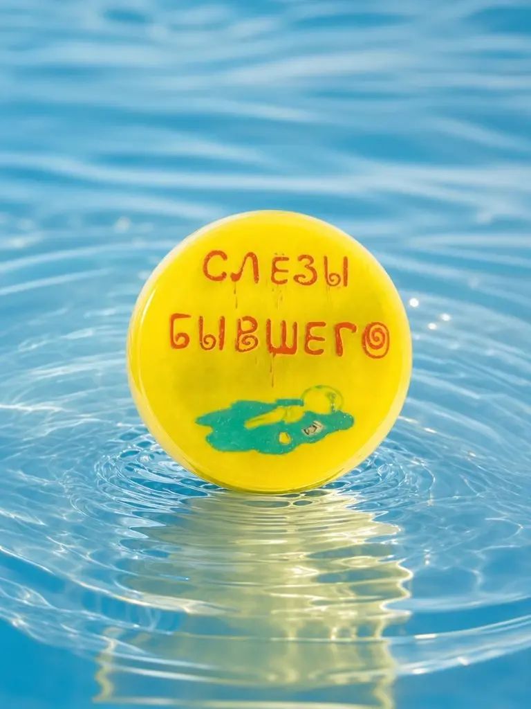 Твердое туалетное мыло ручной работы, слезы бывшего (65г). Прикольный подарок девушке женщине жене колеге