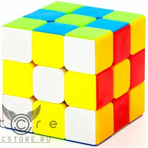 Головоломка / ShengShou 3x3 Rainbow Цветной пластик / Развивающая игра головоломка shengshou 3x3 pentahedron color