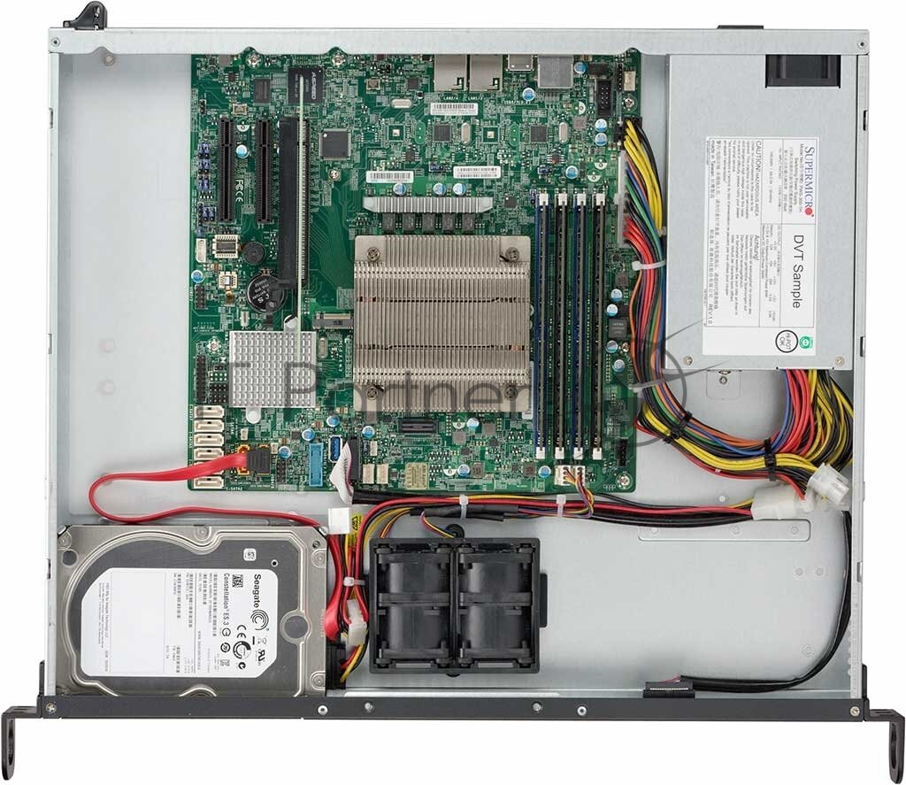 Платформа SuperMicro RAID 1x350W - фото №11