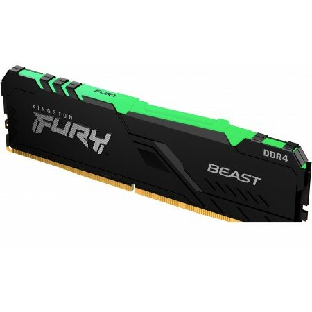 Оперативная память Kingston FURY Beast RGB 16ГБ DDR4 3600 МГц KF436C18BB2A/16