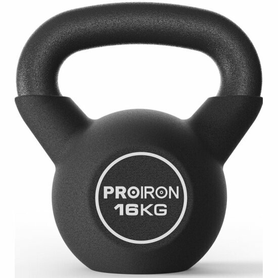 Гиря Proiron неопреновая 16кг, ГИ1160НЕО