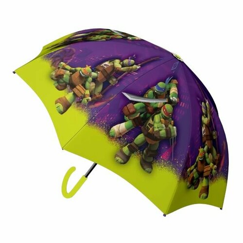 Зонт-трость Играем вместе зеленый фиолетовый 790₽