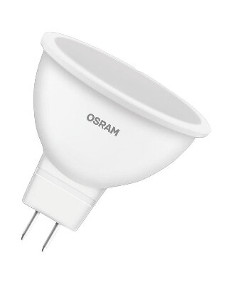 Лампа светодиодная Osram GU5.3 220-240 В 4 Вт спот прозрачная 300 лм тёплый белый свет - фото №11