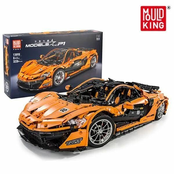 Конструктор Mould King 13090S Гиперкар McLaren P1 (статическая версия)